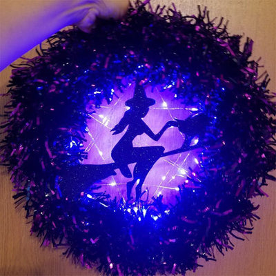 Room Corridor Haunted House Wreath Pendant null