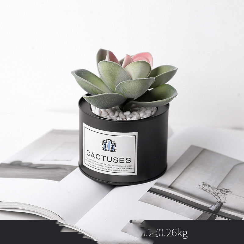 Artificial Green Plant Ornaments Potted Ornaments Green Plants Fake Flower Ornaments null