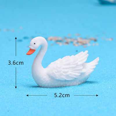 Swan Animal Ornaments Creative Bonsai Resin Ornaments null