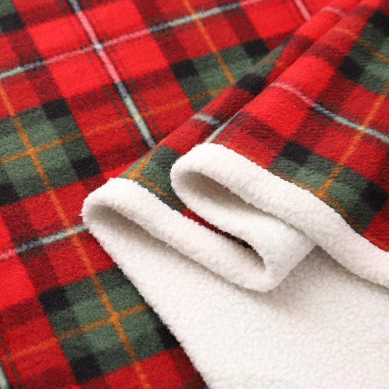 Lambswool Plaid Blanket