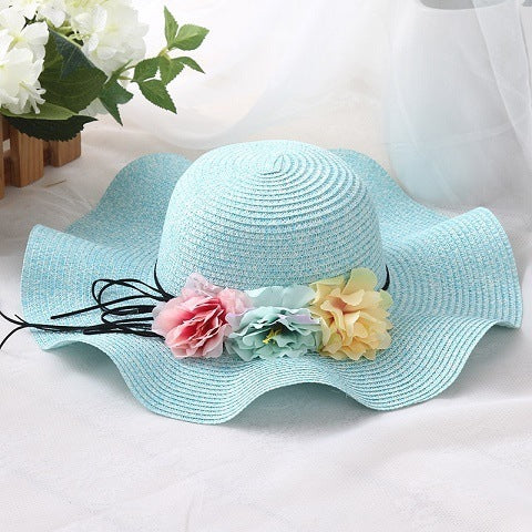 Summer wreath parent-child hat null
