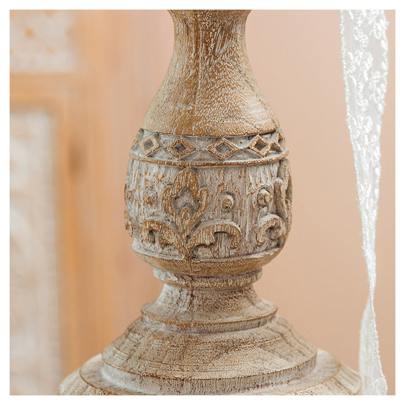 Candlestick Ornaments Decorative Resin Crafts Ornaments null