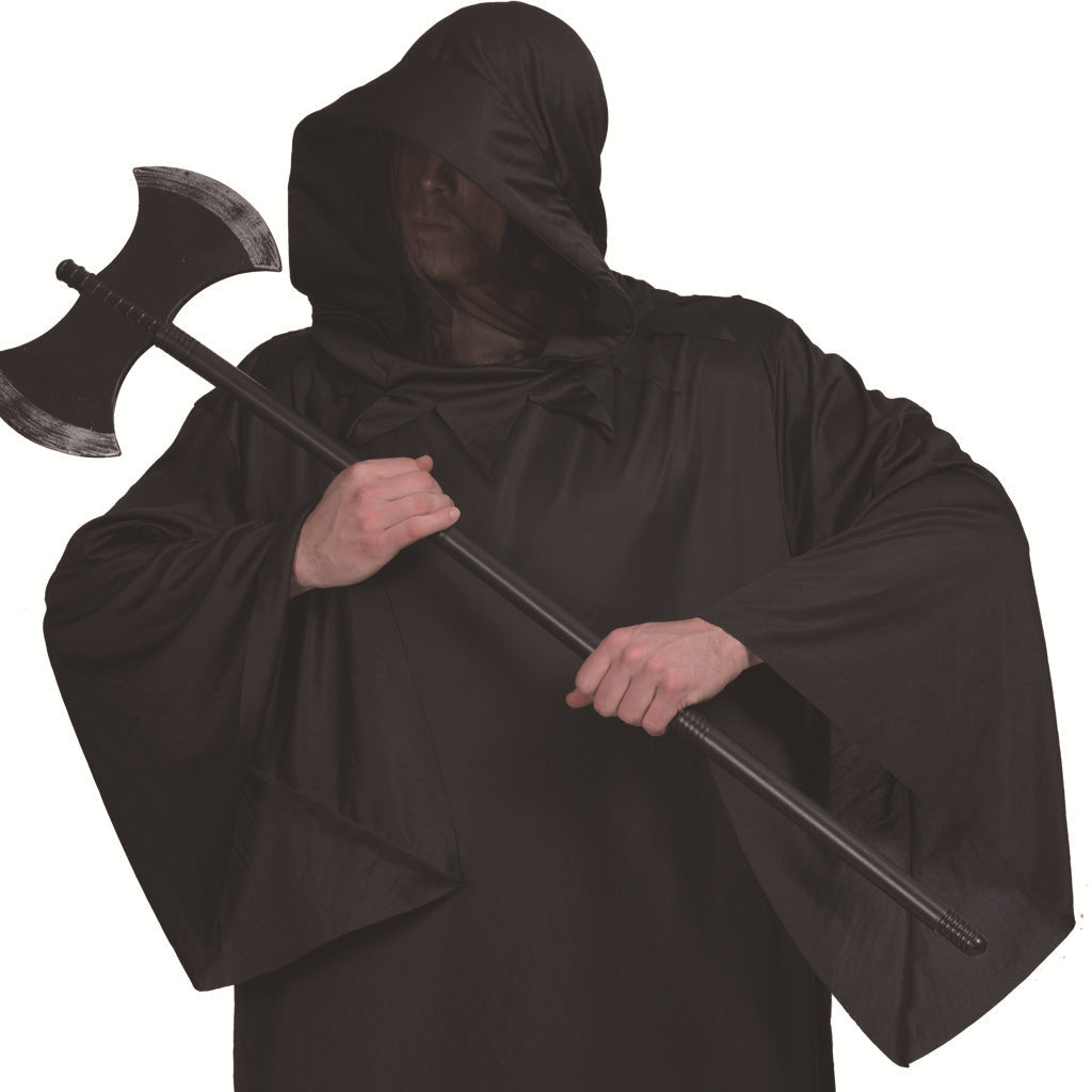 Halloween Costume Cold Black Robe Props Costume null