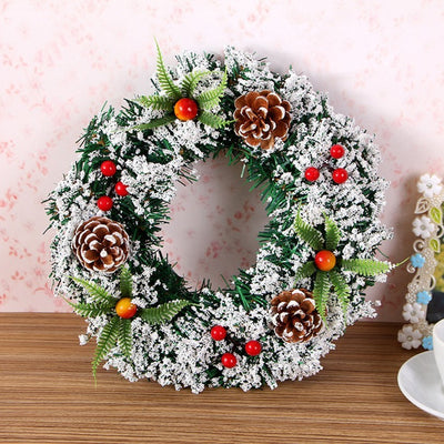 Simulation Christmas Tree Decoration Wedding Celebration Wreath null