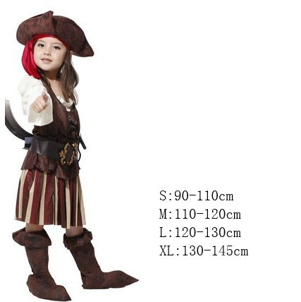 Halloween children's pirate costume null