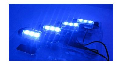 Car interior atmosphere lights Car interior atmosphere lights Foot lights Car interior blue lights 780 decorative lights null