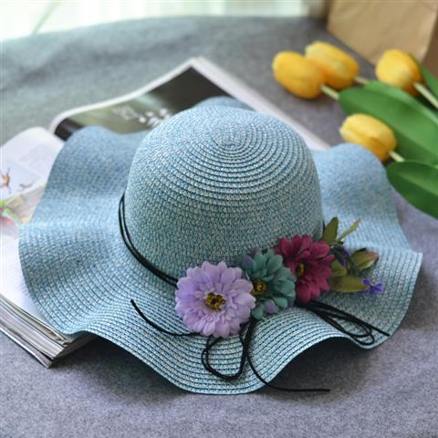 Summer wreath parent-child hat null