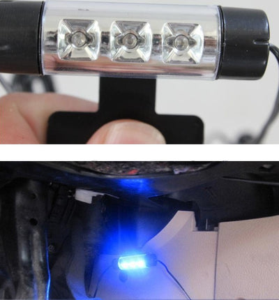 Car interior atmosphere lights Car interior atmosphere lights Foot lights Car interior blue lights 780 decorative lights null