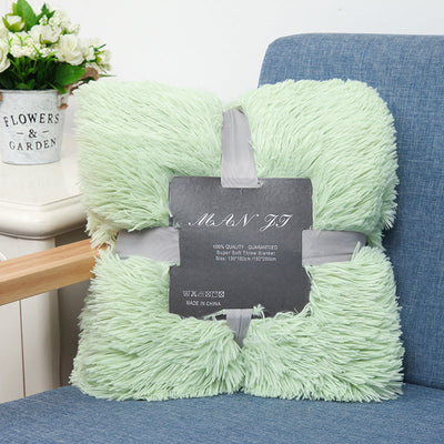 Plush Blanket Double-layer Blanket Multifunctional null