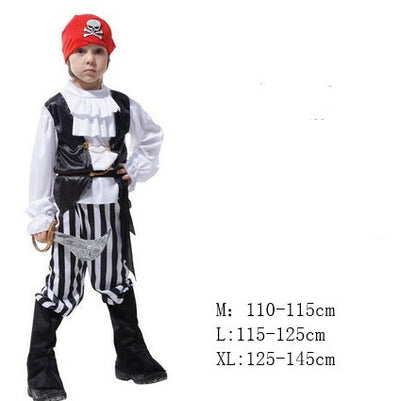 Halloween children's pirate costume null