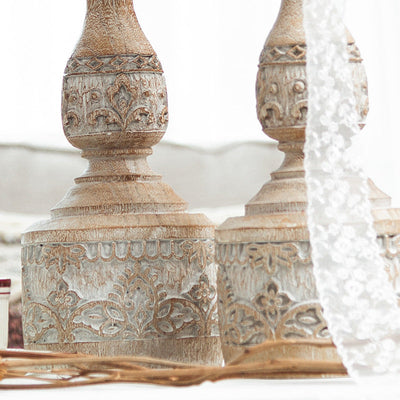 Candlestick Ornaments Decorative Resin Crafts Ornaments null