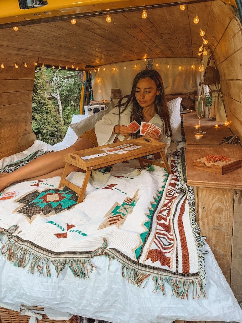 Rv decoration blanket picnic blanket null