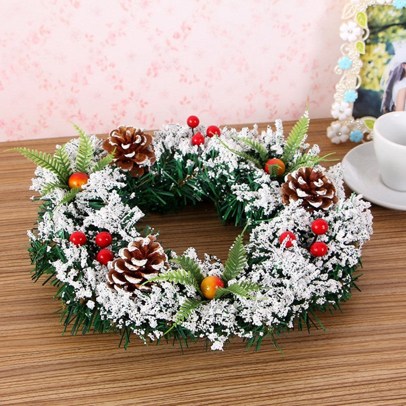 Simulation Christmas Tree Decoration Wedding Celebration Wreath null