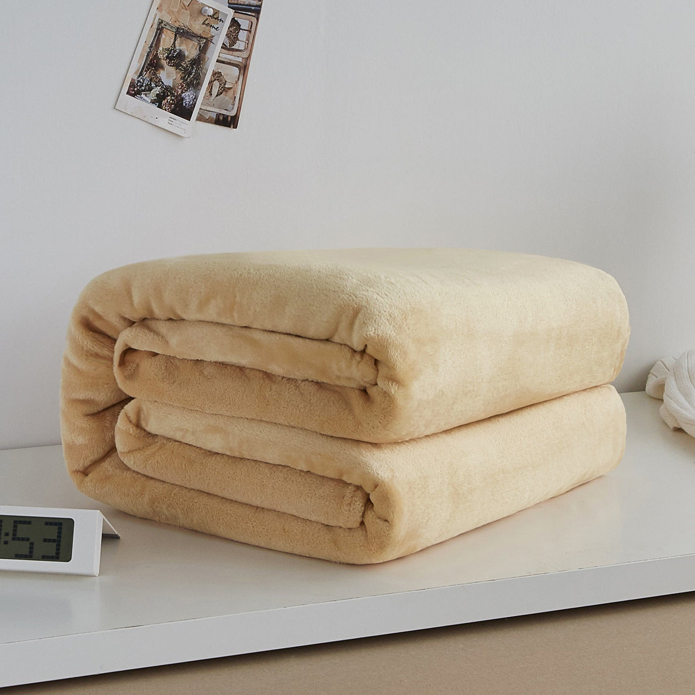 Flannel blanket coral blanket null