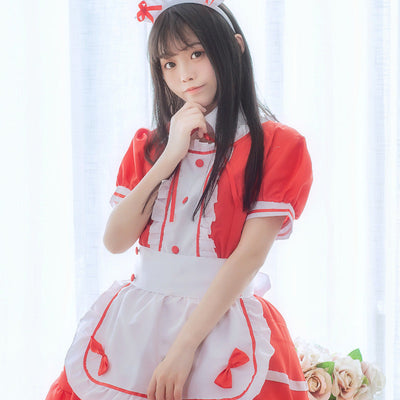 Maid anime costume halloween costume null