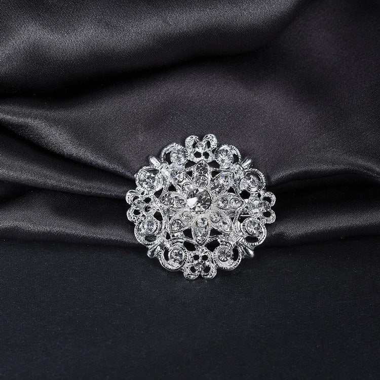 Wedding Hollow Corset Brooch Bridal Wreath null