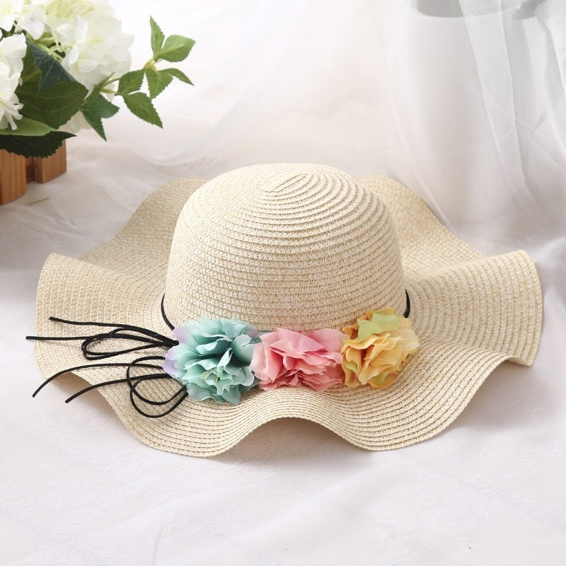 Summer wreath parent-child hat null