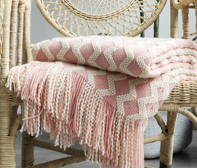 Nordic Knitted Decorative Blanket Sofa Blanket null