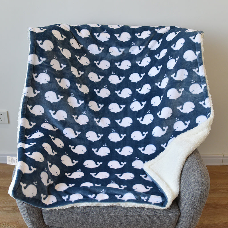Baby Flannel Blanket Shawl Blanket null