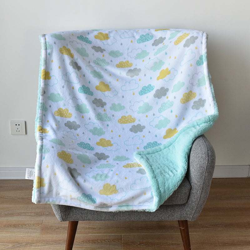 Baby Flannel Blanket Shawl Blanket null