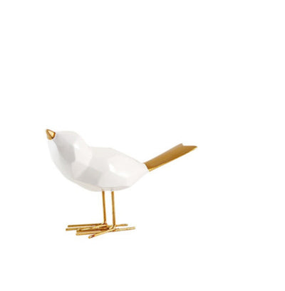 Modern Simple Ornaments Origami Resin Bird Ornaments null