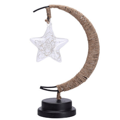 Led Modeling Lights Star Moon AppleChristmas Decoration Lights null