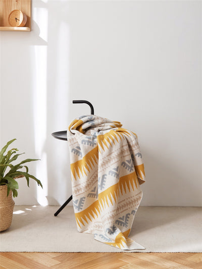 Nordic Cotton Wool Blanket Napping Blanket Cover Blanket null