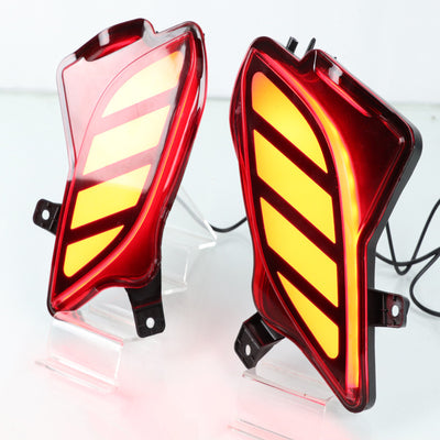 Rear Bumper Lights, Brake Lights, Driving Lights, Steering null
