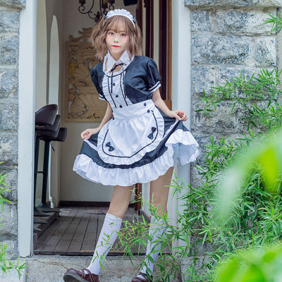 Maid anime costume halloween costume null