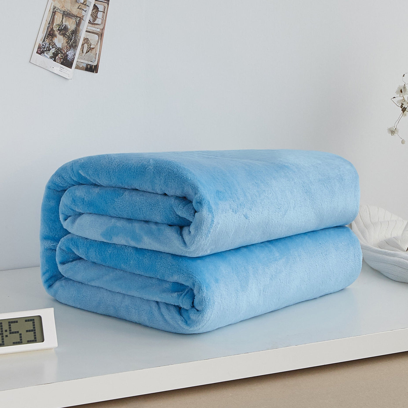 Flannel blanket coral blanket null