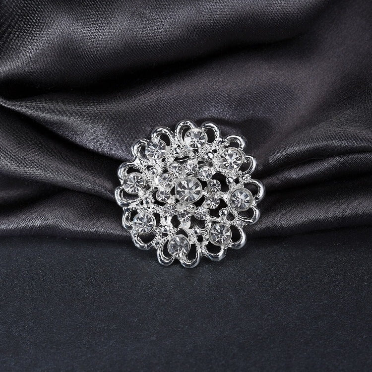 Wedding Hollow Corset Brooch Bridal Wreath null
