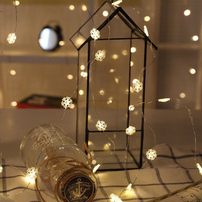 Newsoo copper line star lights LED lights flashing lights string lights star girl heart room dormitory layout decoration null