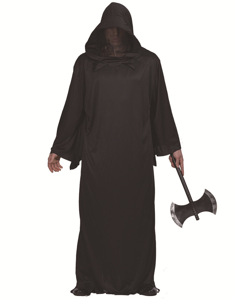 Halloween Costume Cold Black Robe Props Costume null