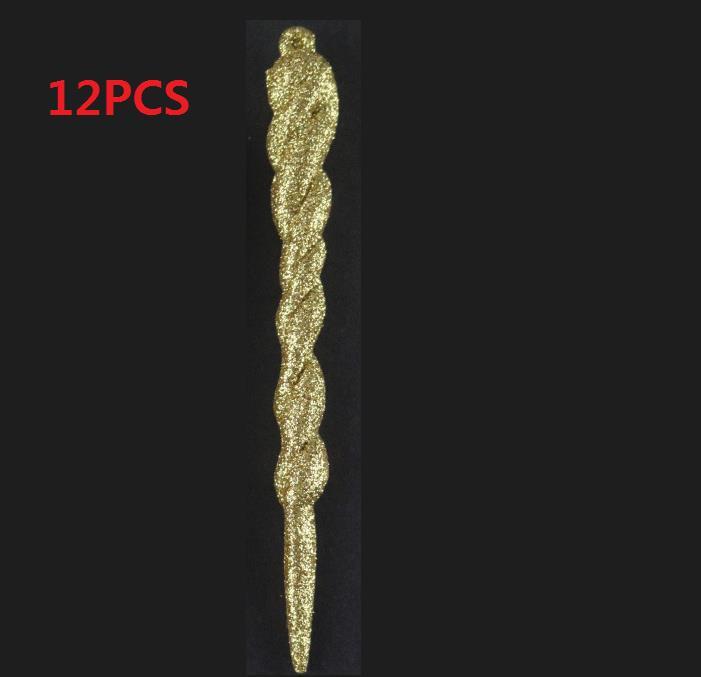 12 Creative Icicle Christmas Ornaments Hanging Ornaments null