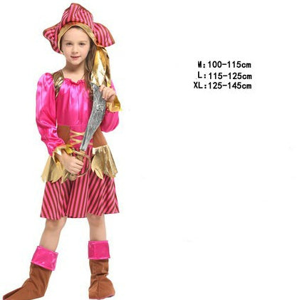 Halloween children's pirate costume null