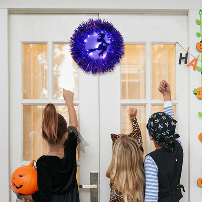 Room Corridor Haunted House Wreath Pendant null