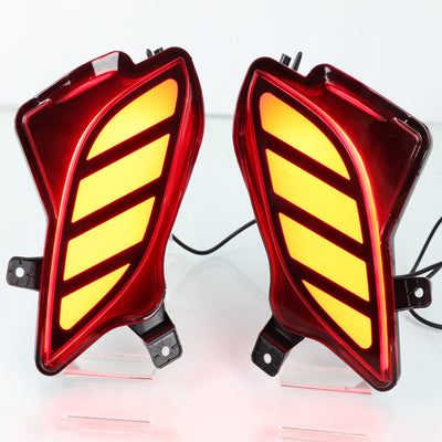 Rear Bumper Lights, Brake Lights, Driving Lights, Steering null