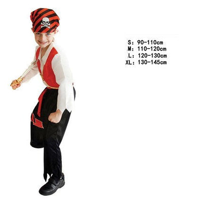 Halloween children's pirate costume null