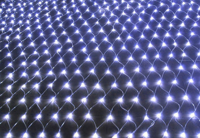 Christmas led lights string lights outdoor waterproof fishnet lights full of stars paved holiday lights wedding ins decorative lights null