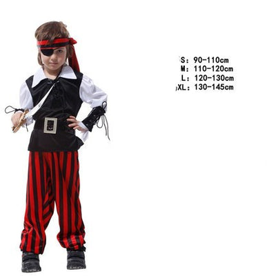 Halloween children's pirate costume null