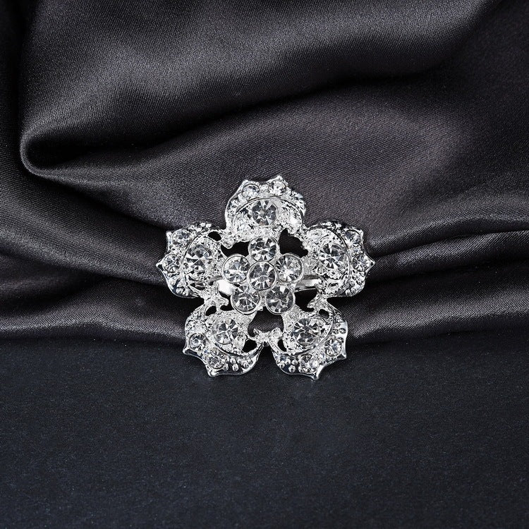 Wedding Hollow Corset Brooch Bridal Wreath null