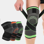 Unisex Knee Brace Sleeve Patella Support Stabilizer, Green, XXL