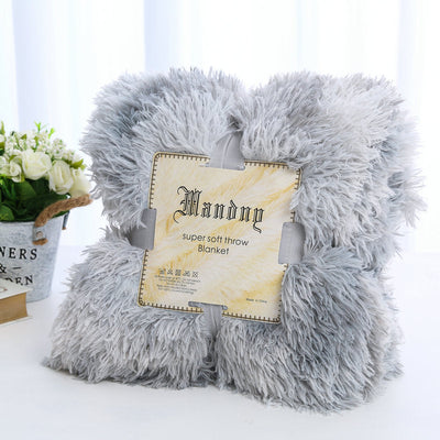 Plush Blanket Double-layer Blanket Multifunctional null