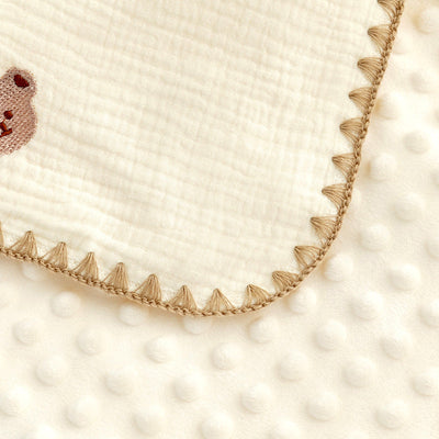 Doudou Blanket Baby Blanket Crepe Newborn Soothing Blanket null