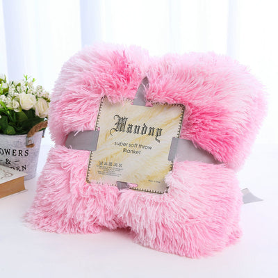 Plush Blanket Double-layer Blanket Multifunctional null