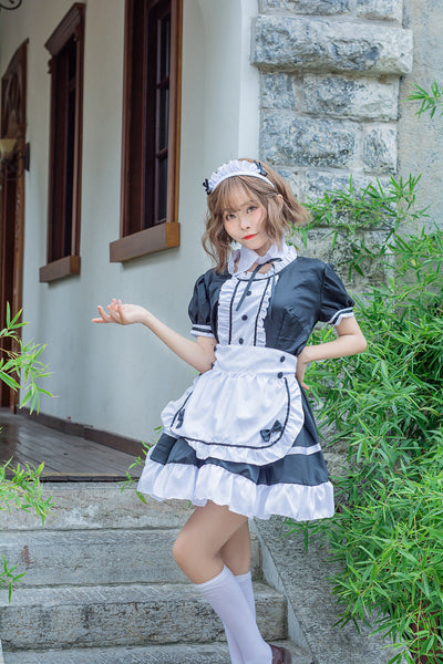 Maid anime costume halloween costume null