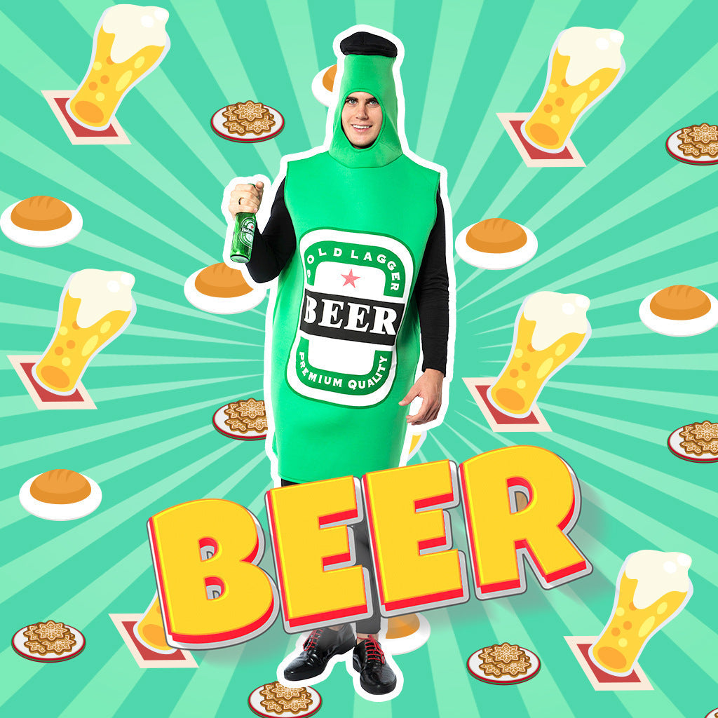 Halloween Beer Cosplay Clothes Costume null