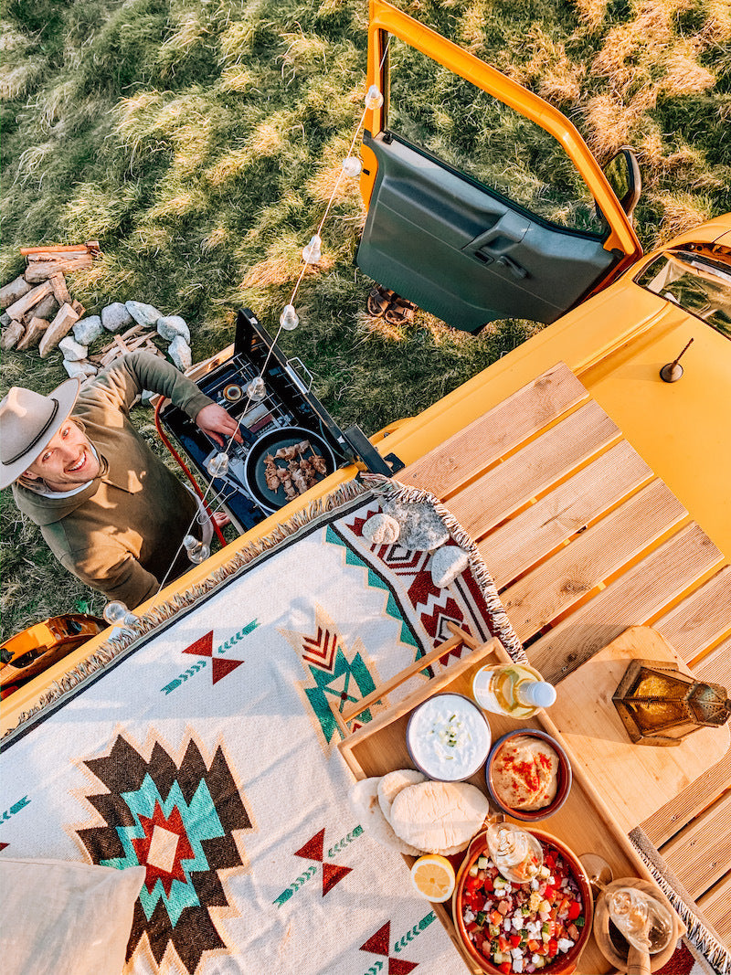 Rv decoration blanket picnic blanket null