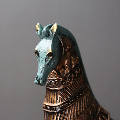 Decorative Ornaments Bronze War Horse Ornaments null