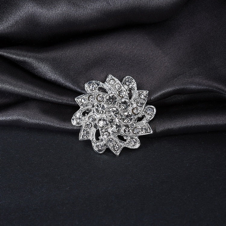 Wedding Hollow Corset Brooch Bridal Wreath null